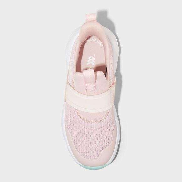 All In Motion - Kids' Dillon Slip-On Performance Sneakers - All In Blush - Picture 3 of 4